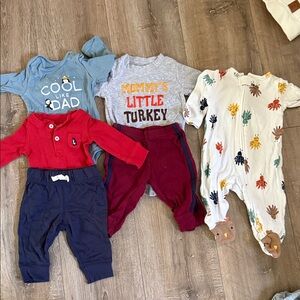 Bundle🔥 featuring 6pc at 3months. can be mix n matched. Turkey day is covered!🦃🥰